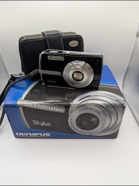 Olympus Stylus Compact Digital Camera - Black